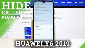How to Hide Caller ID in Huawei Y6 2019 - Show Caller Number