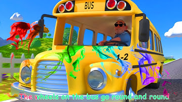 CocoMelon Wheels On The Bus Speed Down Every 7 Seconds!!! | CocoMelon 33 Second "Memes Variations"