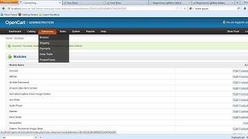 Responsive Modo Slider Opencart Module