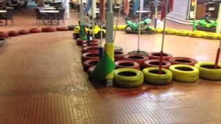 Cameron on Go Karts