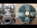 Homemade Lathe Chuck  Upgrading for Long  Shaft Machining.