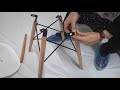 Как собрать стул Eames - видео от MEBLIMART