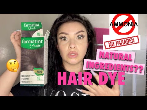 AMMONIA & PARABEN FREE Natural Hair Dye | I have sensitive,flaky scalp so let&rsquo;s see how this goes 🥲