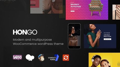 Introduction: Hongo - Modern & Multipurpose WooCommerce WordPress Theme