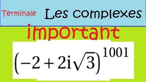 Les complexes  Classique au bac   exponentielle et puissance   ex58bis2
