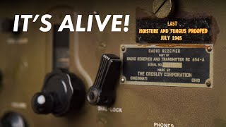 WW2 Army Radio Receiver Restoration  SCR284 Part 2