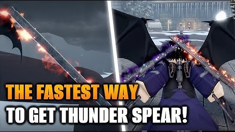 How to get Thunder Spears EASILY in Attack On Titan Revolution | Roblox
