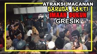 PENCAK SILAT ATRAKSI MACANAN GARUDA SAKTI IMAAN DUKUN GRESIK