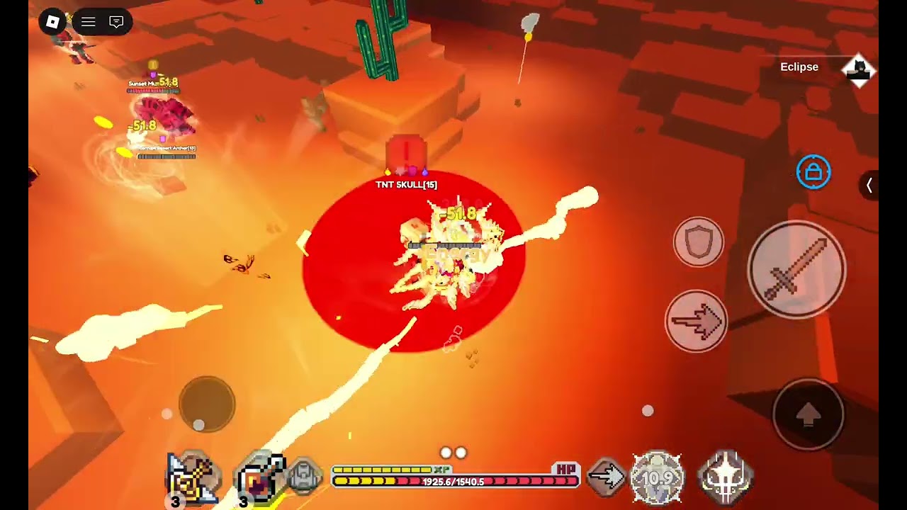 Прохождення всіх найтмарів в Pixel Blade стародавня пустеля