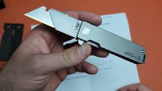 Titanium Utility Knife, would you buy one? (Tirant Razor V3)