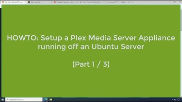 HOWTO Setup a PMS Appliance (Part 1 of 3)