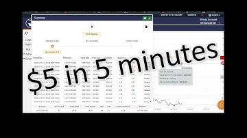 5$ in 5 Minutes | Binary Option Auto Trading Robot | Binary.com