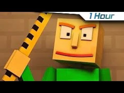 [1 Hour] "Basics in Behavior"  Baldi's Basics Animated 