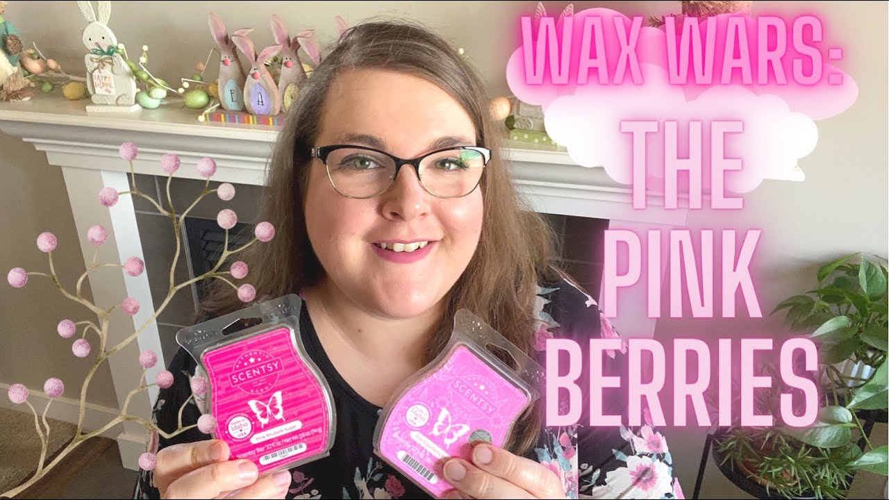 WAX WARS: The Pink Berries | Scentsy Pink Rhubarb Sugar & Pink Sugarberry Mint
