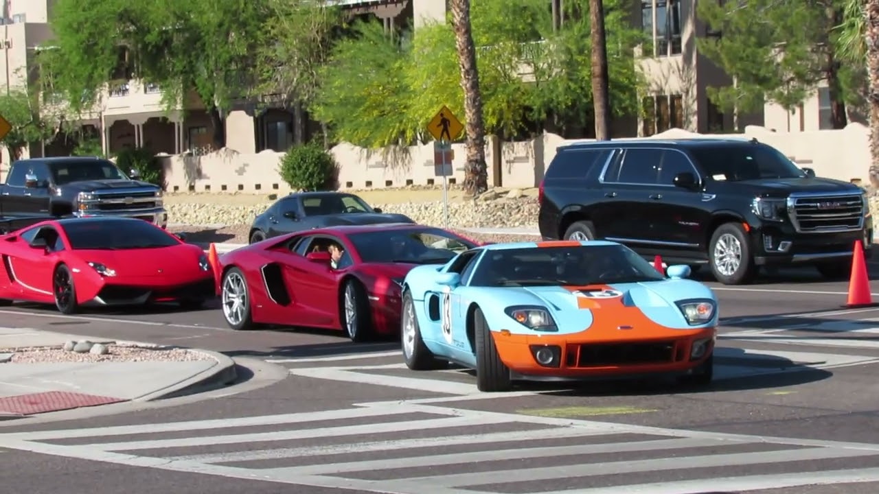 Exotics Classics JDM Muscle Euro & helicopters invade small AZ city for Concours in the Hills 2025