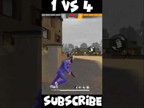 1vs4 🔥🤯 They