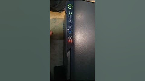 Epson colour printer all lights blinking issue