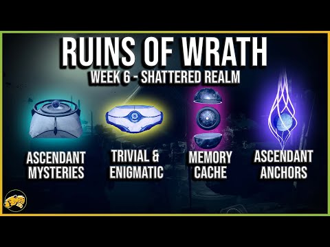 Shattered Realm: Ruins of Wrath - Ascendant, Trivial, Enigmatic Mysteries, Data Caches - Destiny 2