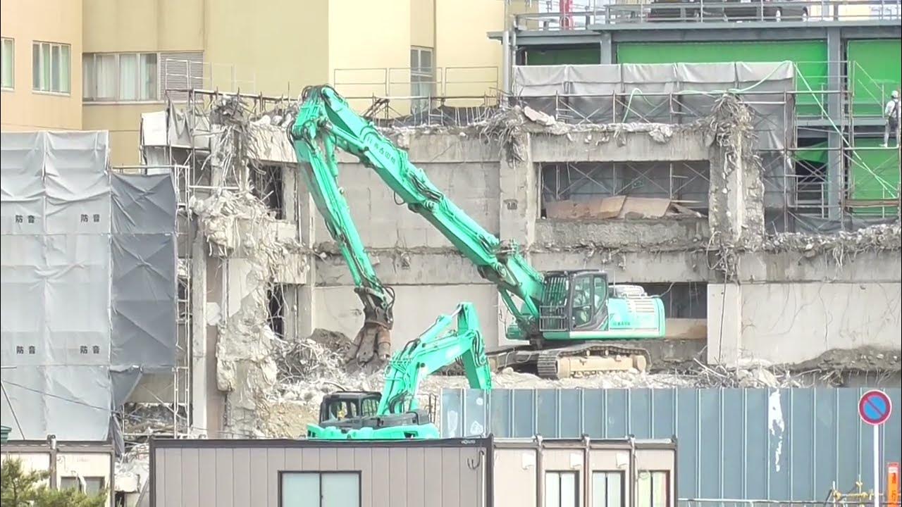 旧・五所川原市役所 解体工事【青森県・五所川原市】 2023.05.23 YouTube