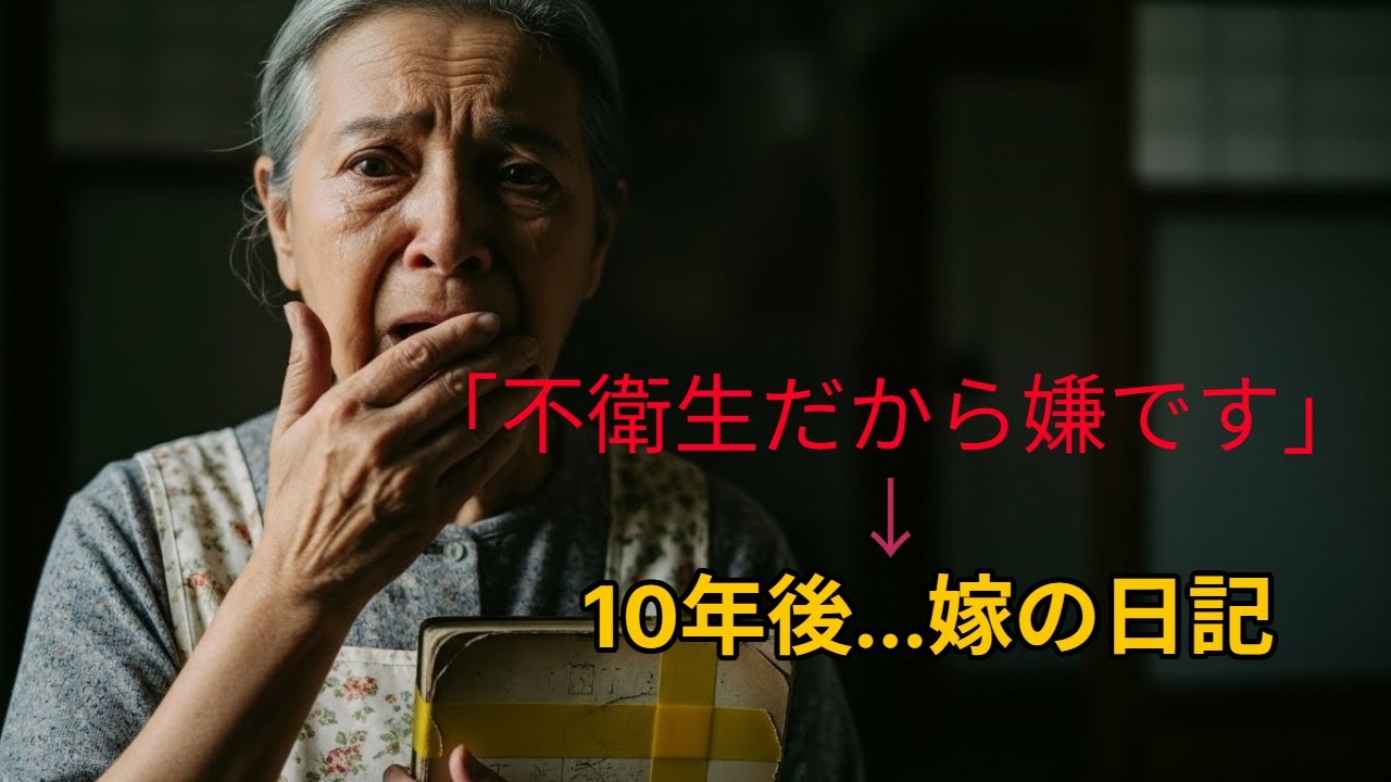 「お義母さんの料理はいりません」10年間拒絶された姑が、孫の持ってきた日記を読んで号泣した理由