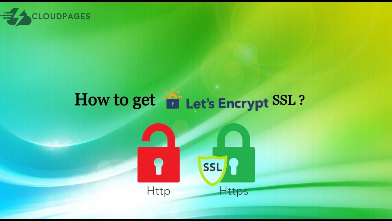 How To Get FREE HTTPS with Let's Encrypt on CloudPages - YouTube