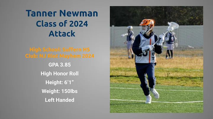 Tanner Newman | NJ Riot 2024 | Fall Highlights 2021