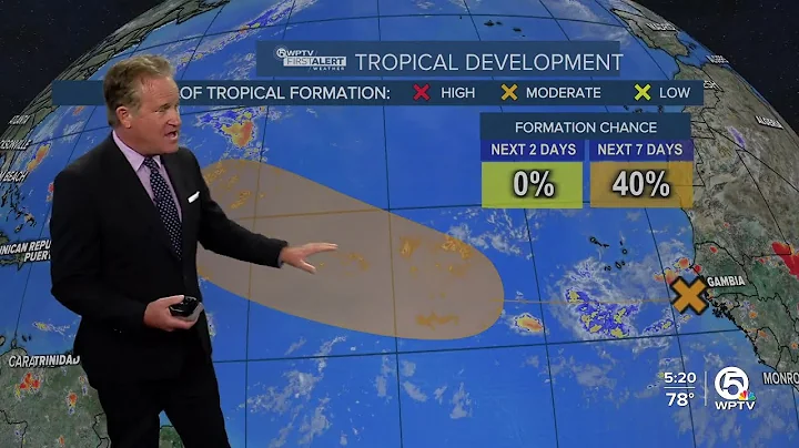 WPTV First Alert Weather Forecast for Evening of Friday, Sept. 12, 2025