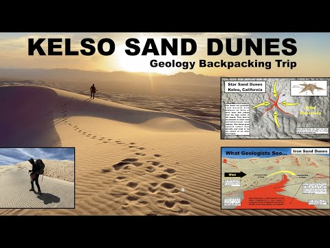 Kelso Sand Dunes Geology Backpacking Trip (Video No. 49)