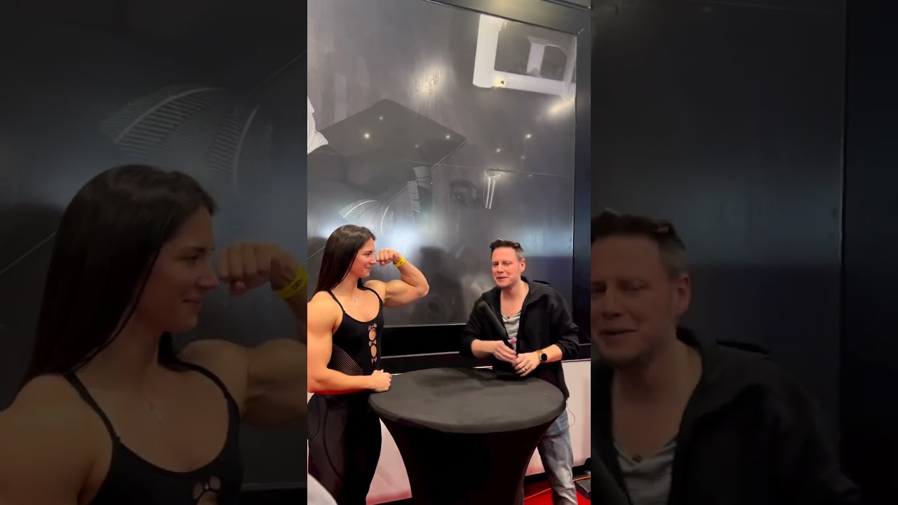 Armwrestling between beautiful strong girl and a man! who is the winner?