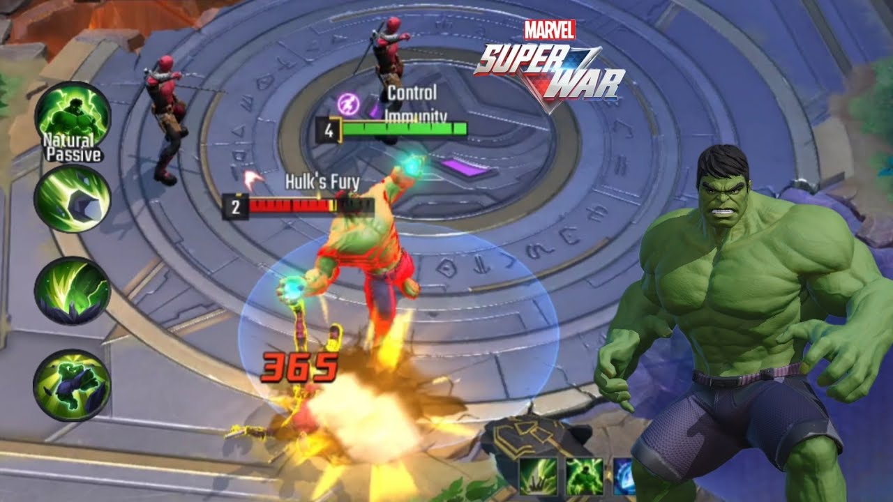 Hero Ability Showcase : Hulk | Marvel Super War
