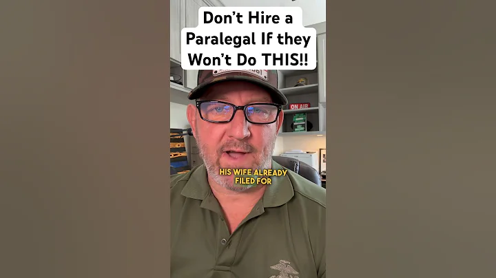 ‼️ Don’t Hire A Divorce Paralegal Who Won’t do THIS : Los Angeles Divorce #divorce661