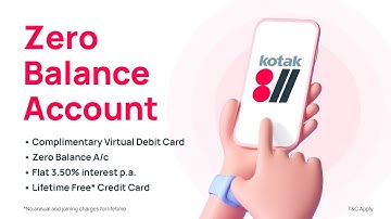 Steps To Open A Kotak811 Digital Savings Account | Kotak811#digitalbanking