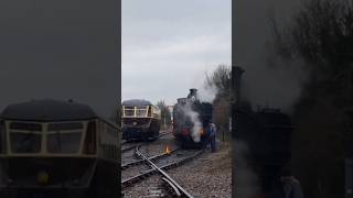 Railcar 22 arriving into Cranmore #train