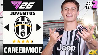 FC 26 JUVENTUS CAREER MODE #2 4K📽 || CAN WE COMPLETE THE COMEBACK?🫨