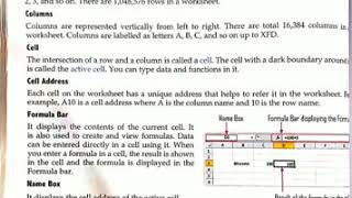 Class-6th,  Chapter-7, Introduction To Excel 2010