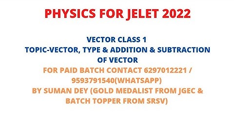 VECTOR BASIC FOR PHYSICS