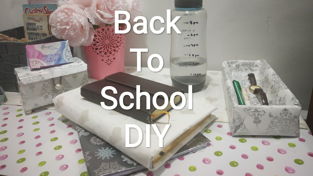 Easy Way To Personalize Notebooks📒 Back To School DIY🎒📚 Heidi Sonboul ...
