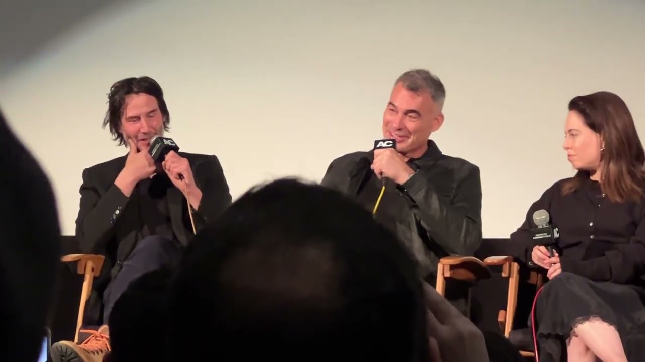 2025.05.08 WICK IS PAIN Q&A with Keanu Reeves, Chad Stahelski, Erica Lee, Derek Kolstad, more (Aero)