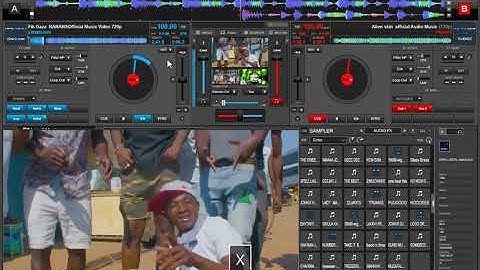 how to mix danchall with keyboad mappings only and make heavy scratch and stab like cdj+256752060692