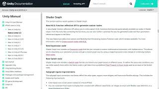 New In Unity 6.5: New HLSL function reflection API to generate custom nodes