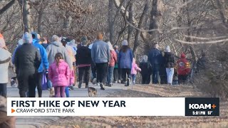 First day hike of the new year