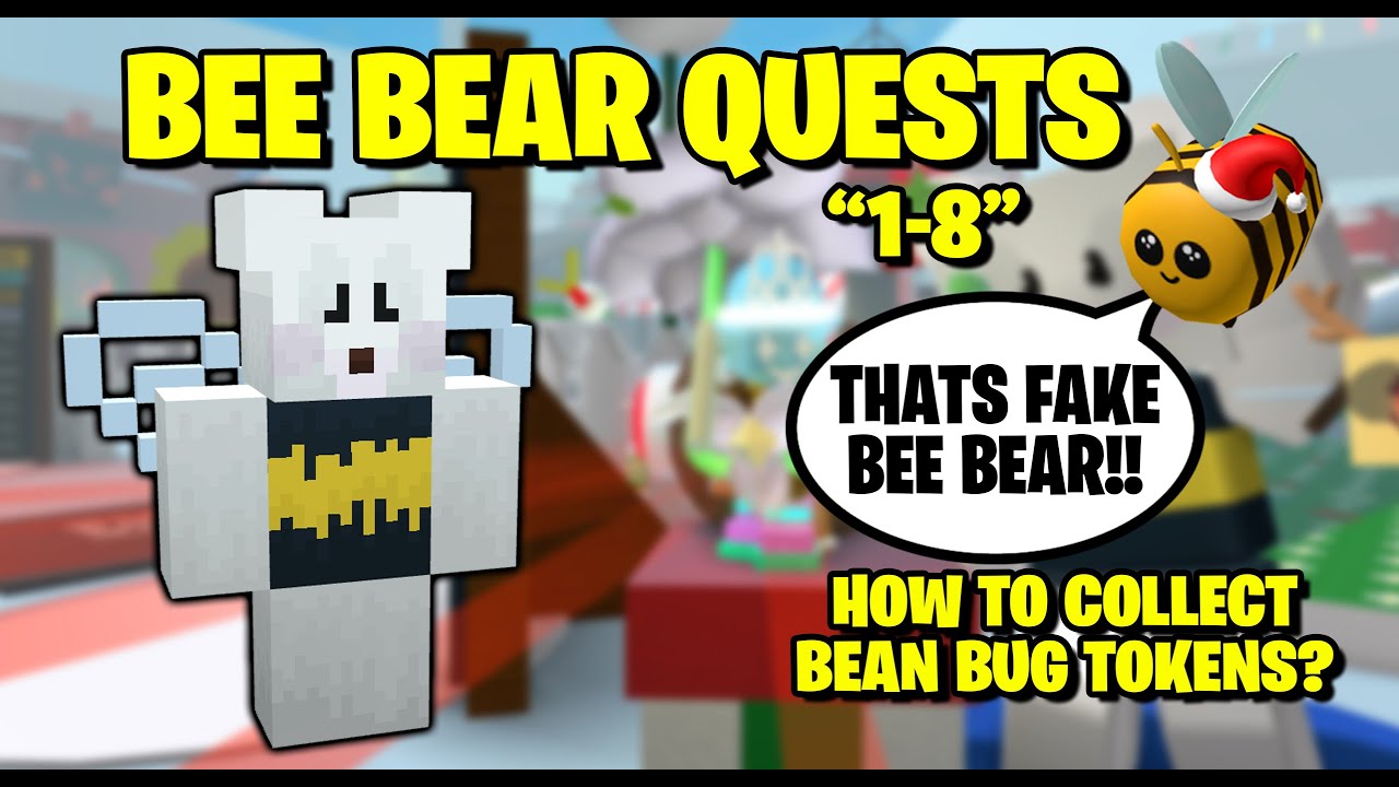 Bee Bear Quests 1 8 All Rewards Dialogue Bee Swarm Simulator Youtube - codes for bee simulator roblox for bear bee