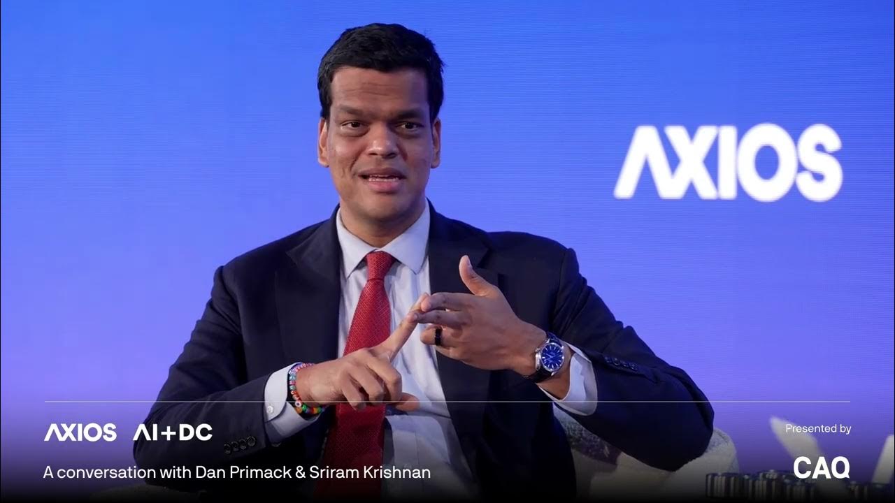 White House's Sriram Krishnan & Axios' Dan Primack
