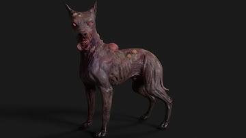Dog - Mutant Collection | Unreal Engine 4/5 (FAB) and Unity horror character
