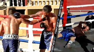 MASSIVE KNOCKOUT - RENE TELLEZ GIRON CRUMBLES OPPONENT WITH MASSIVE RIGHT HAND KO