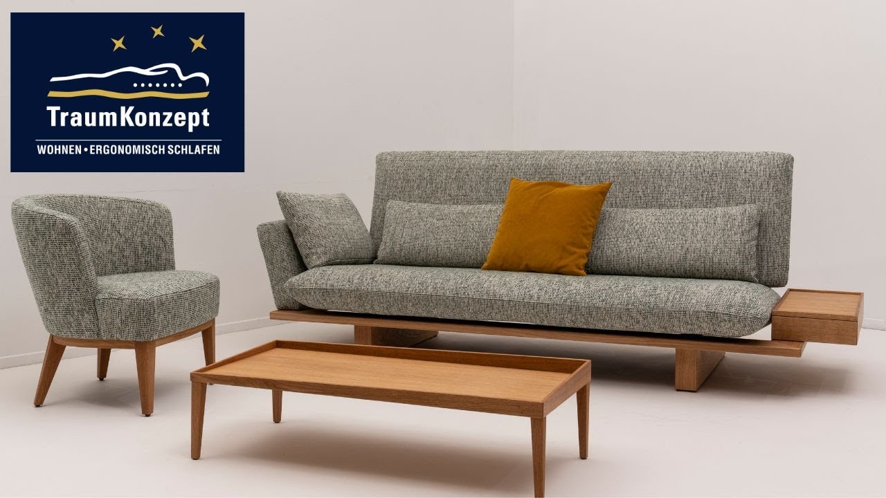 Design-Schlafsofa Veda Signet: tolles Sofa und schönes Gästebett
