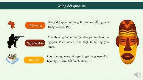 Địa lí 7 Bài 10 Đặc điểm dân cư, xã hội châu Phi