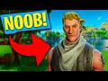 ONECE A NOOB ALWAYS A NOOB #fortnitelive