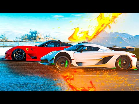 БИТВА КОРОЛЕЙ! САМЫЕ БЫСТРЫЕ МАШИНЫ FORZA HORIZON 4/5