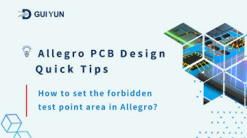 How to set the forbidden test point area in Allegro?